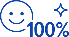 100% Customer Satisfaction 